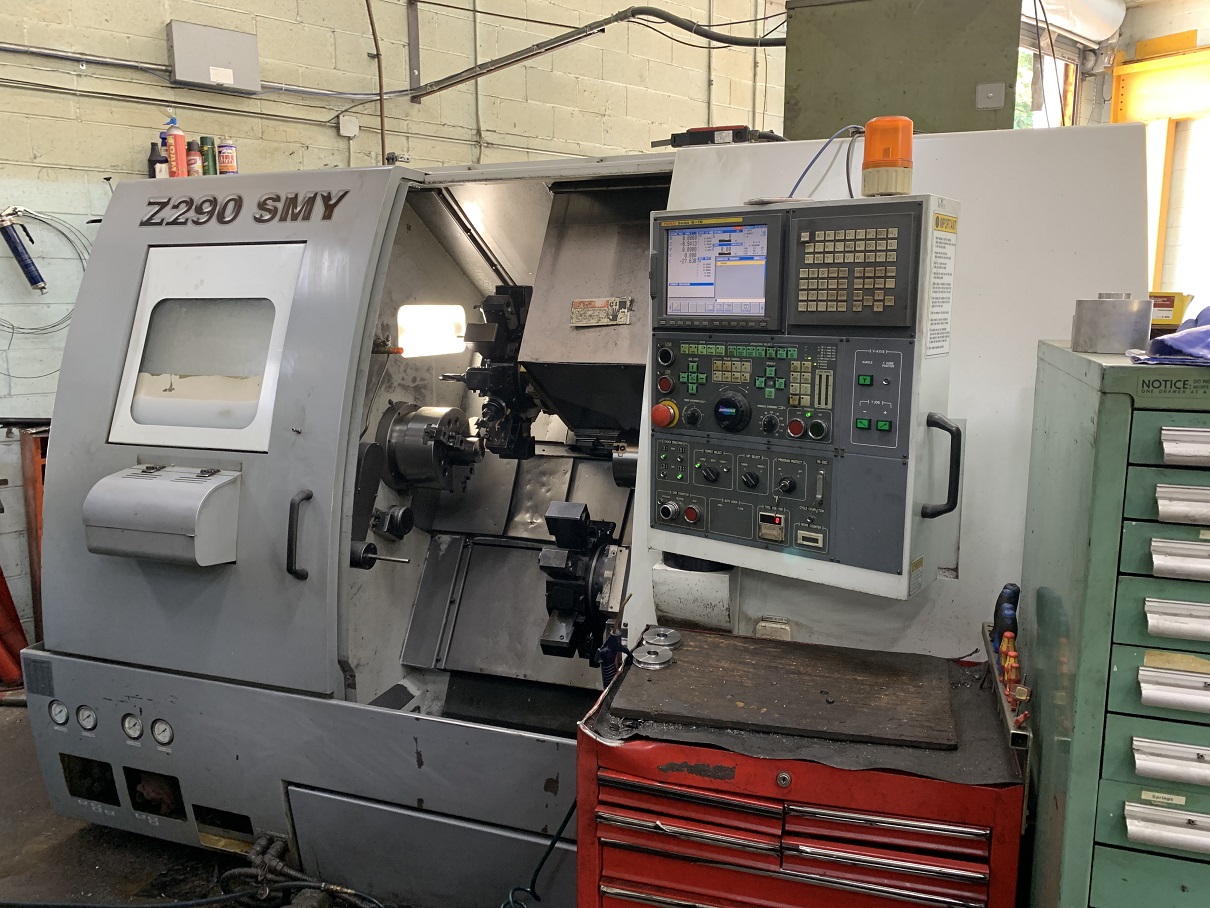 Doosan Twin-Spindle Twin-Turret CNC Turning Center