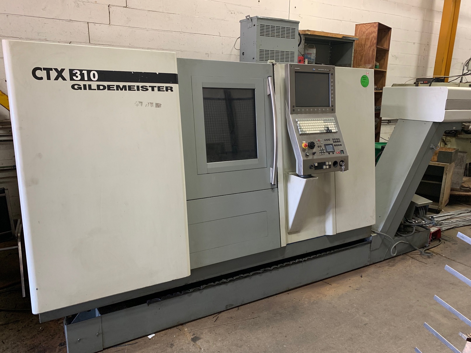 DMG Gildemeister CTX-310 CNC Lathe, Y-axis, Sub-Spindle, Live milling, C-axis
