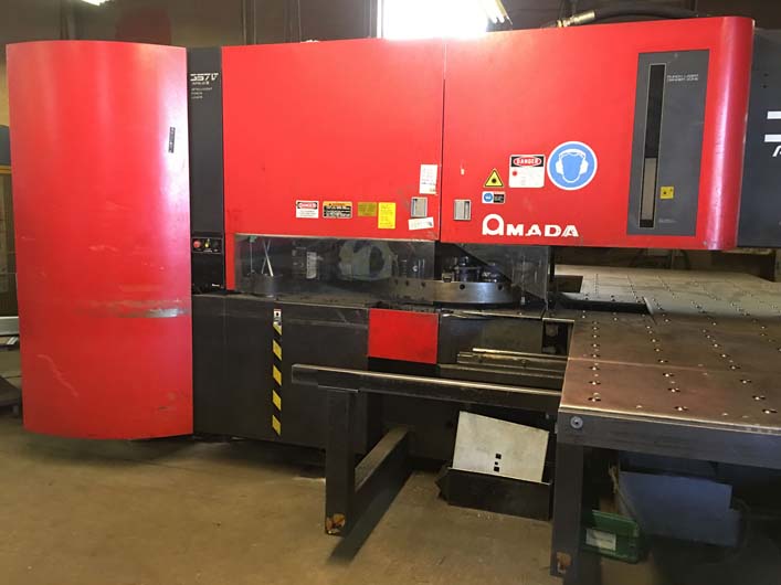 Amada CNC 33 Tons Turret punch and laser combination machine